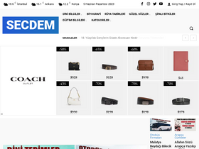 'secdem.net' screenshot