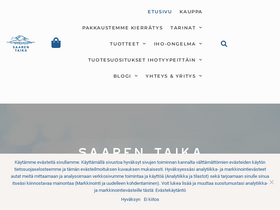 'saarentaika.com' screenshot