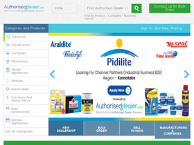 'authoriseddealer.com' screenshot
