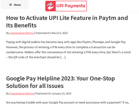 'upipayments.co.in' screenshot