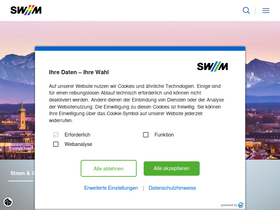 'www-r.swm.de' screenshot
