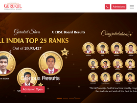 'gurukul.org' screenshot