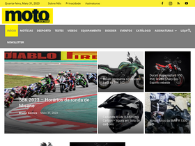 'motojornal.pt' screenshot