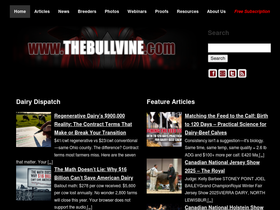 'thebullvine.com' screenshot