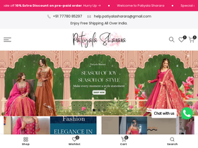 patiyalasharara.com homepage screenshot