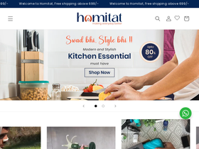 Homitat homepage screenshot