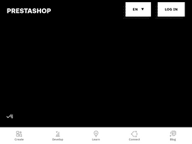 'prestashop.com' screenshot