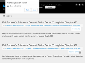 'moonbunnycafe.com' screenshot