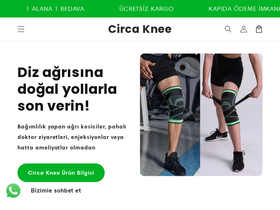 Circa Knee website screenshot