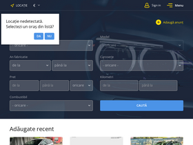 'romauto.ro' screenshot