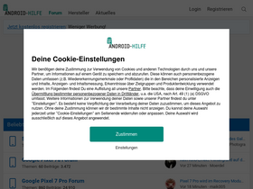 'android-hilfe.de' screenshot