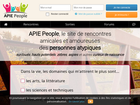 'apie-people.com' screenshot
