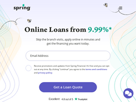 'springfinancial.ca' screenshot