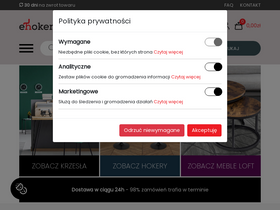 'ehokery.pl' screenshot