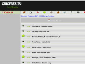 Cricfree tv online soccer