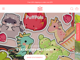 'fluffnest.com' screenshot