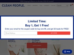 'getcleanpeople.com' screenshot