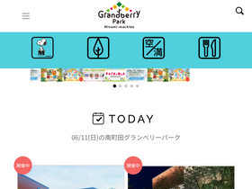 'minamimachida-grandberrypark.com' screenshot