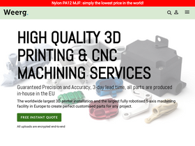 'weerg.com' screenshot