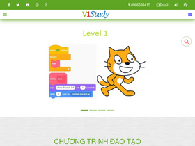 'v1study.com' screenshot