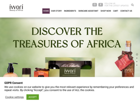iworibeauty.com homepage screenshot