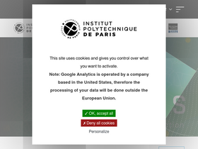 'ip-paris.fr' screenshot