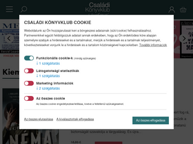 'konyvklub.sk' screenshot