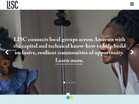 'lisc.org' screenshot