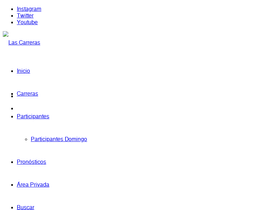 'lascarreras.com' screenshot
