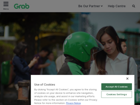 'grab.com' screenshot