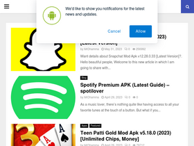 'moddude.com' screenshot