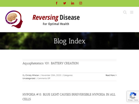 'jackkruse.com' screenshot