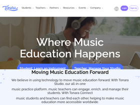 'tonara.com' screenshot