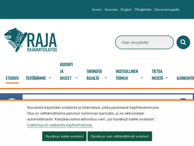 'raja.fi' screenshot