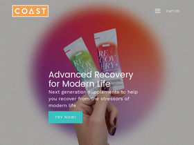coastdrink.com homepage screenshot
