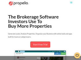 'propelio.com' screenshot