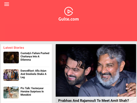 'gulte.com' screenshot