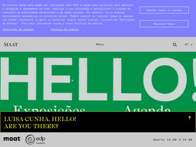 'maat.pt' screenshot