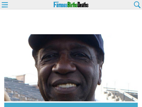 'famousbirthsdeaths.com' screenshot
