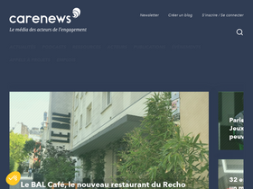 'carenews.com' screenshot