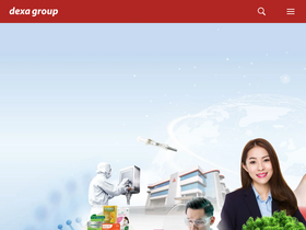 'dexagroup.com' screenshot