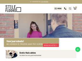 'stilefloors.nl' screenshot
