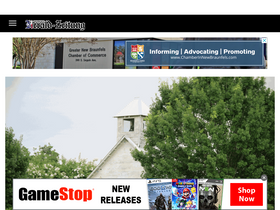 'herald-zeitung.com' screenshot