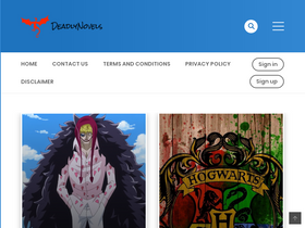 'deadlynovels.in' screenshot