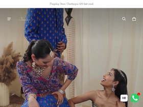 ankurj.co.in homepage screenshot