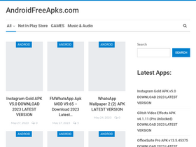 'androidfreeapks.com' screenshot