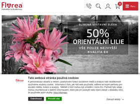 'florea.cz' screenshot