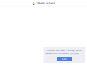'ephesossoftware.com' screenshot