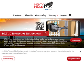 'mightymule.com' screenshot