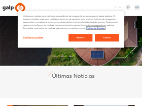 'galp.com' screenshot